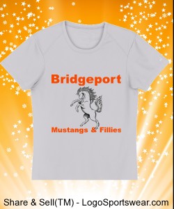 Bridgeport- Custom Hanes T-Shirt Cool Dri 4 oz. Design Zoom